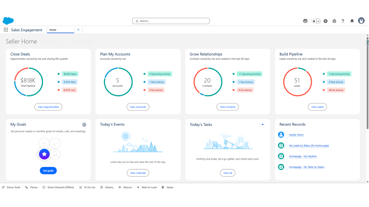 Salesforce Sales Cloud Hero Image